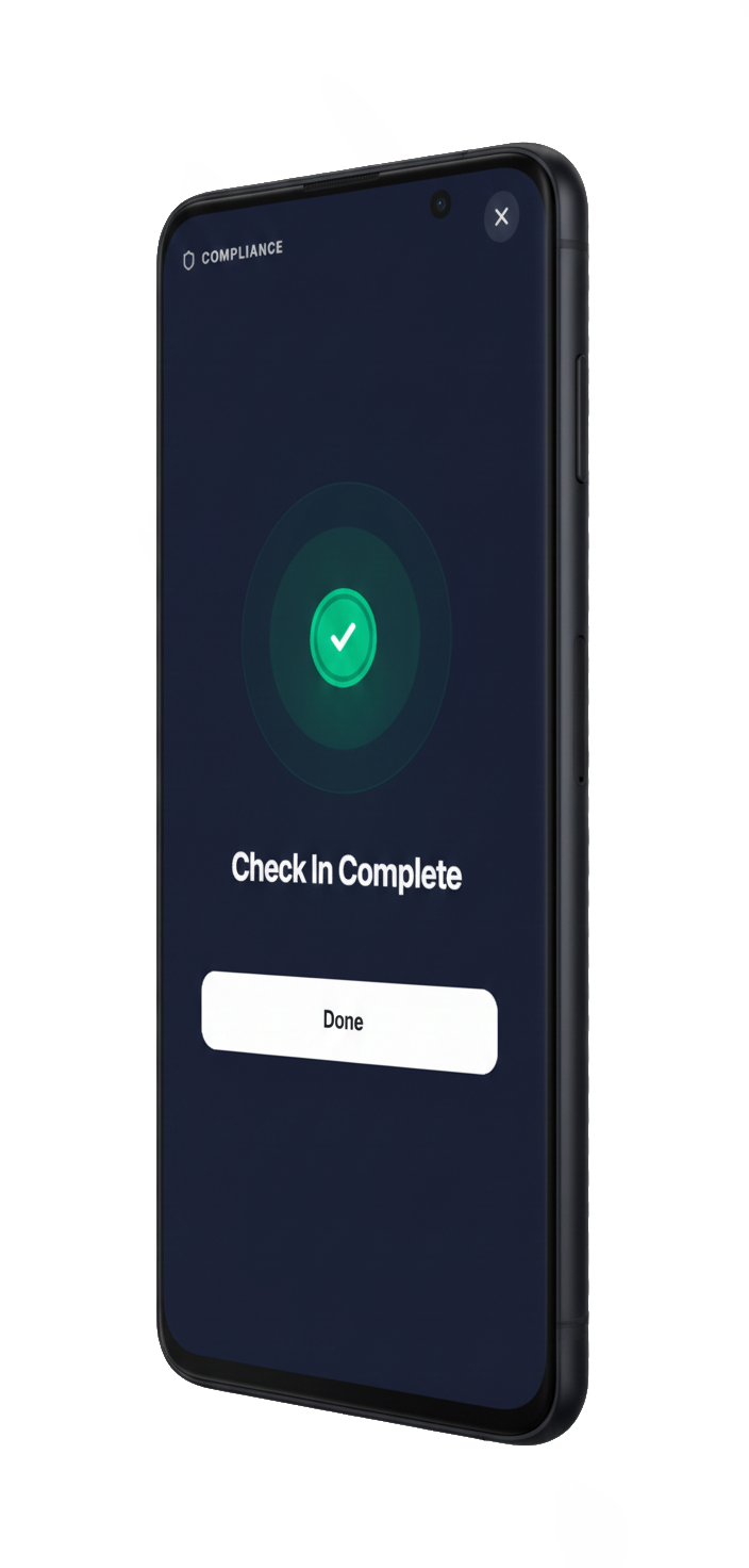 MyBail Check-in Complete